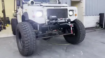 LAND ROVER DEFENDER 6X6! Installing 16” ORI Struts🔥
